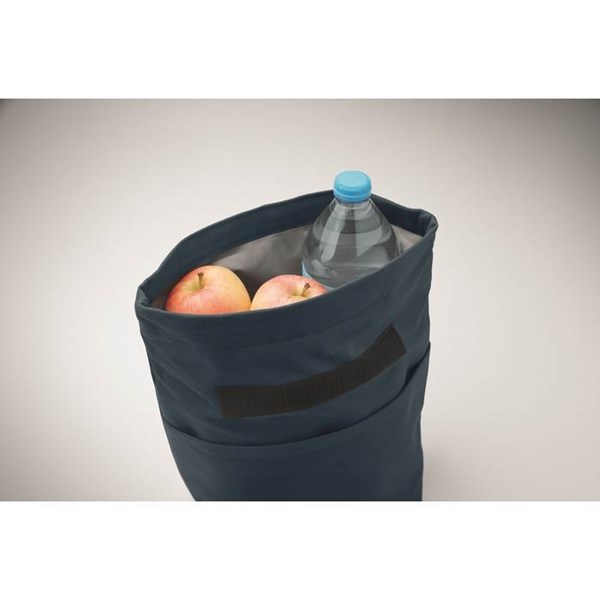 Obrázky: Modrá recykl. chladicí taška na suchý zip, Obrázek 4