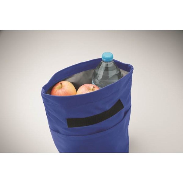 Obrázky: Král. modrá recykl. chladicí taška na suchý zip, Obrázek 4