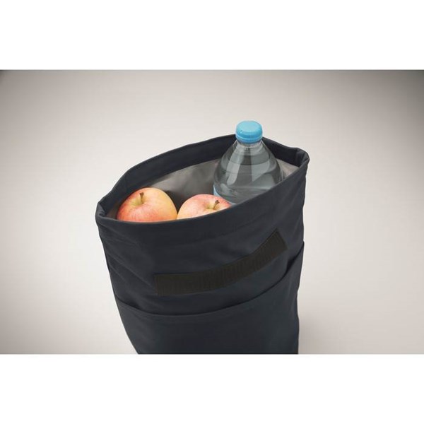 Obrázky: Nám. modrá recykl. chladicí taška na suchý zip, Obrázek 4