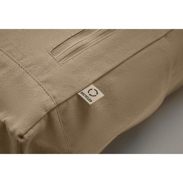Obrázky: Khaki rolovací batoh 390g, suchý zip a kapsa, Obrázek 7