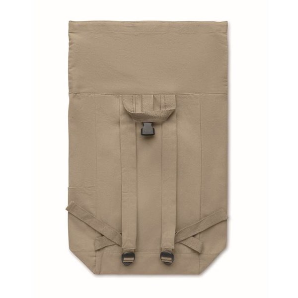 Obrázky: Khaki rolovací batoh 390g, suchý zip a kapsa, Obrázek 10