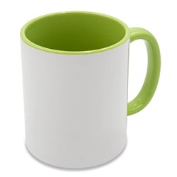 Obrázky: Keramický hrnek na sublimaci 330 ml,sv. zelené ucho