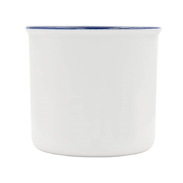 Obrázky: Keram. hrnek vhodný pro sublimaci 400 ml, tm. modrý, Obrázek 3