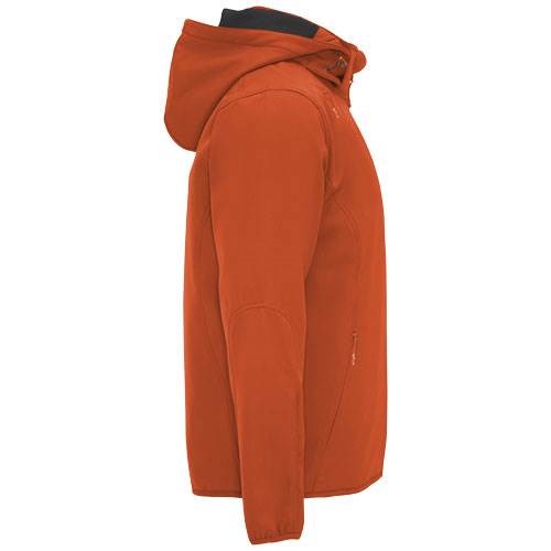 Obrázky: Oranžová unisex softshellová bunda Siberia L, Obrázek 16