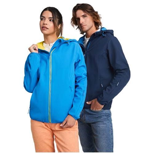 Obrázky: Černá unisex softshellová bunda Siberia L, Obrázek 13