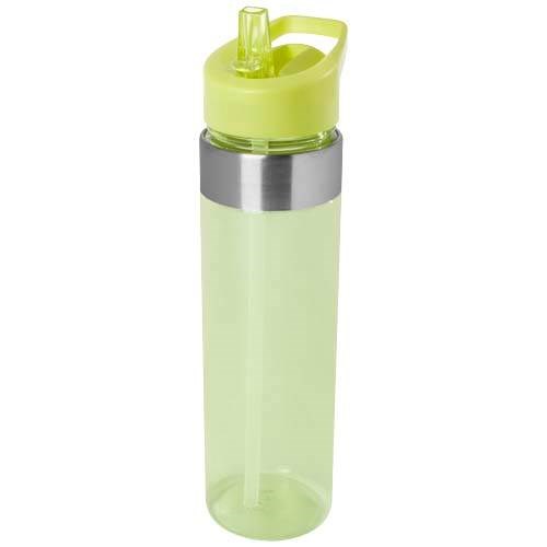 Obrázky: 650ml Tritan láhev s víčkem s hubicí, limetková