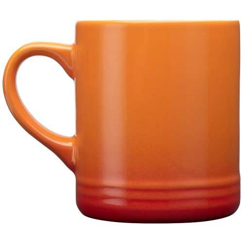 Obrázky: Oranžový keramický hrnek 330 ml s přechodem barvy, Obrázek 2