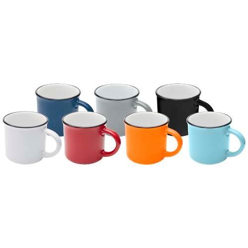 Obrázky: Retro keramický hrnek 240 ml v krabičce, černá, Obrázek 4