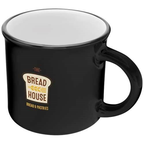 Obrázky: Retro keramický hrnek 240 ml v krabičce, černá, Obrázek 5