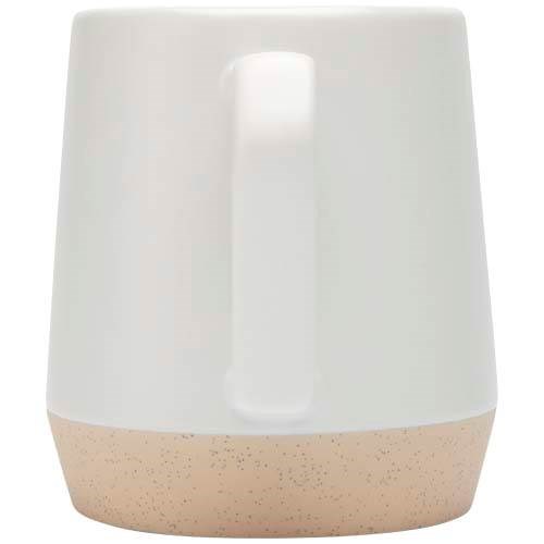 Obrázky: Keram. hrnek 300 ml matný povrch bílá/neglazov., Obrázek 2