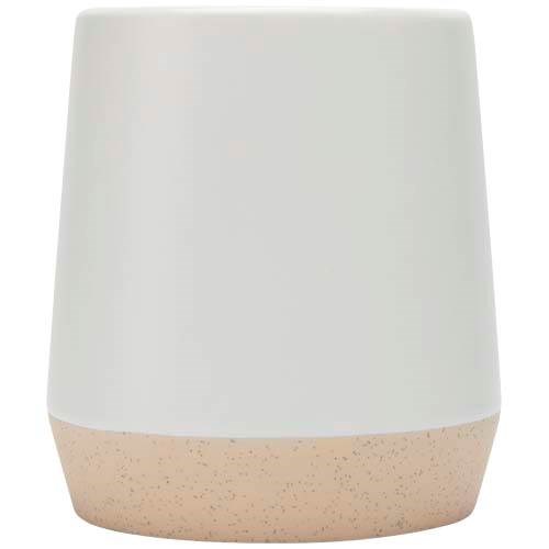 Obrázky: Keram. hrnek 300 ml matný povrch bílá/neglazov., Obrázek 4