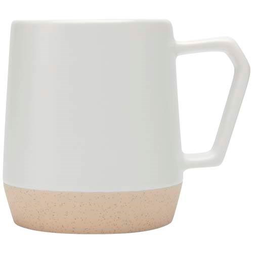 Obrázky: Keram. hrnek 300 ml matný povrch bílá/neglazov., Obrázek 8