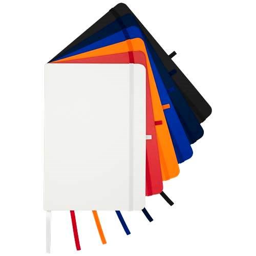 Obrázky: Recykl. zápisník A5 s pevnou obálkou, oranžová, Obrázek 7