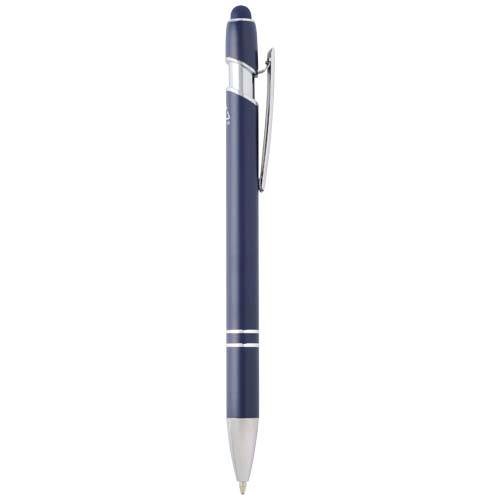 Obrázky: Hliník. kuličkové pero modro/stříbrné, stylus, MN, Obrázek 10