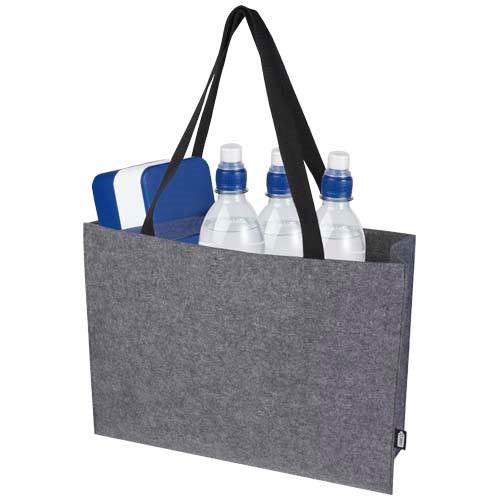 Obrázky: Nákupní taška s klínkem z recyk. plsti, 20 l, Obrázek 5