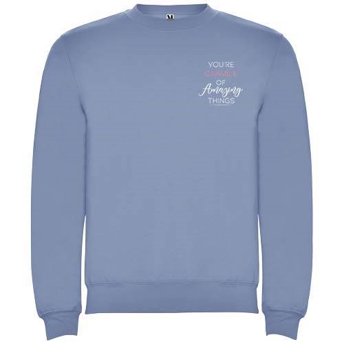 Obrázky: Unisex mikina Clasica 280, kouř.modrá XXXL, Obrázek 5