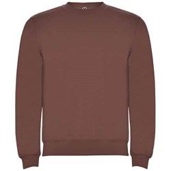 Obrázky: Unisex mikina Clasica 280, hnědo-červená L