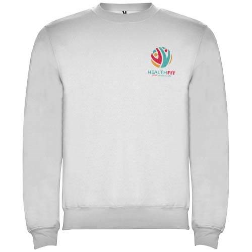 Obrázky: Unisex mikina Clasica 280, bílo-šedý melír S, Obrázek 5