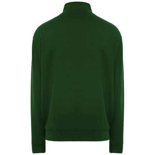 Obrázky: Zelená unisex mikina na zip Ulan 280, XL, Obrázek 2