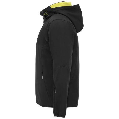 Obrázky: Černá unisex softshellová bunda Siberia L, Obrázek 24