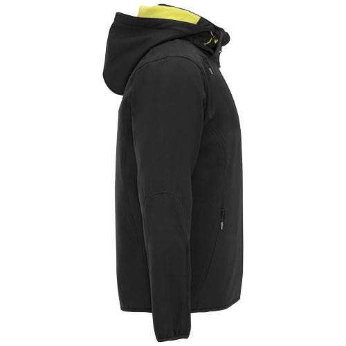 Obrázky: Černá unisex softshellová bunda Siberia L, Obrázek 25