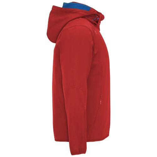 Obrázky: Červená unisex softshellová bunda Siberia S, Obrázek 25
