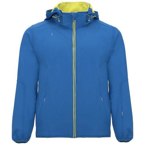 Obrázky: Modrá unisex softshellová bunda Siberia XS, Obrázek 17