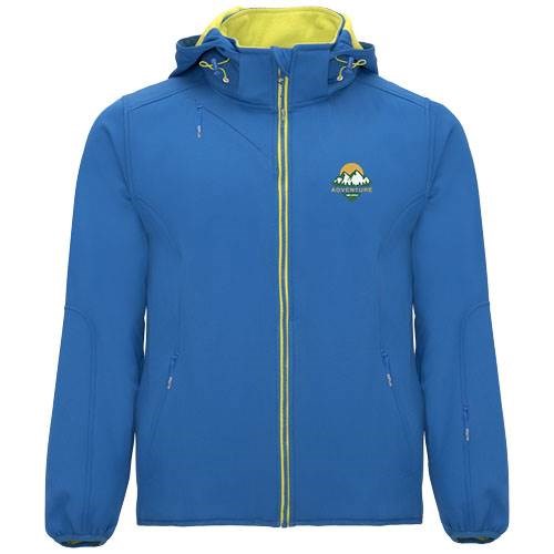Obrázky: Modrá unisex softshellová bunda Siberia XS, Obrázek 20