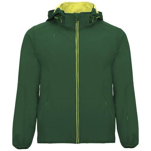 Obrázky: Zelená unisex softshellová bunda Siberia XS, Obrázek 17