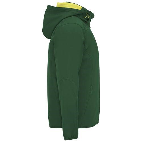 Obrázky: Zelená unisex softshellová bunda Siberia XL, Obrázek 25