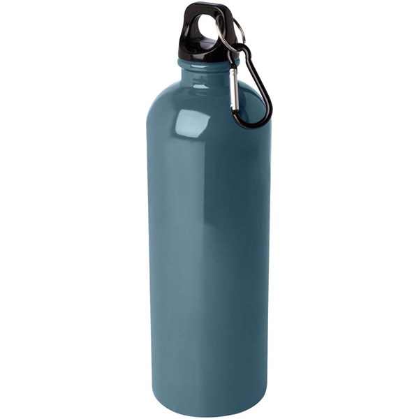 Obrázky: Nerezová láhev 750ml s karabinou, nám. modrá