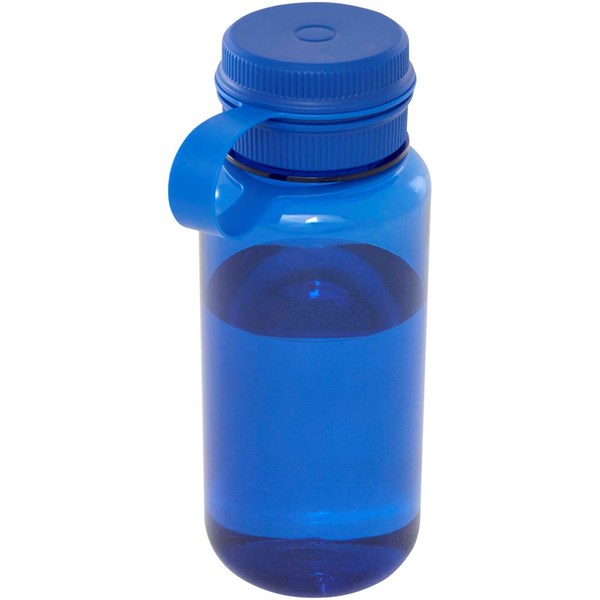 Obrázky: Sportovní láhev 900ml RPET, modrá, Obrázek 2
