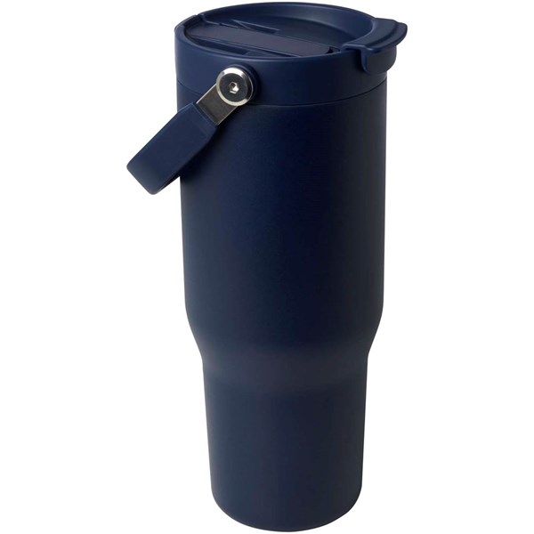 Obrázky: Izolovaný nerezový hrnek 900ml, nám. modrá, Obrázek 2