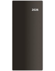 Obrázky: KAPSÁŘ měsíční plánovací diář 2026 černý