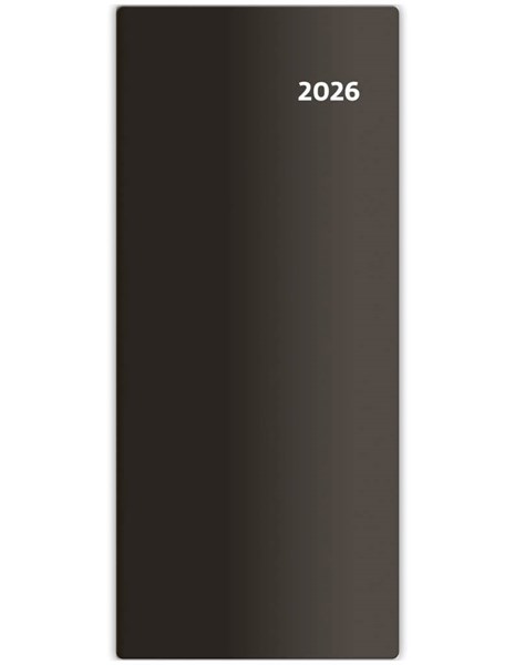 Obrázky: KAPSÁŘ měsíční plánovací diář 2026 černý