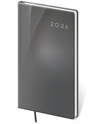 Obrázky: COLOR 2026, kapesní diář šedý