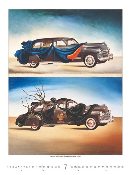 Obrázky: SALVADOR DALÍ, nástěnný kalendář 420x560 mm, Obrázek 11