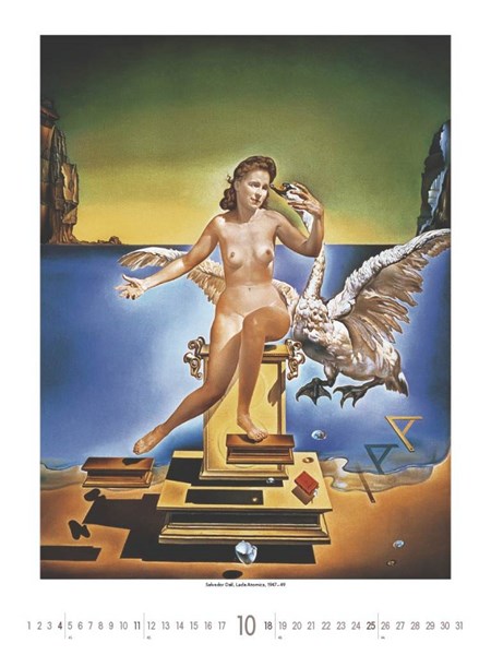 Obrázky: SALVADOR DALÍ, nástěnný kalendář 420x560 mm, Obrázek 3