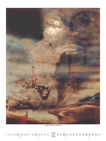 Obrázky: SALVADOR DALÍ, nástěnný kalendář 420x560 mm, Obrázek 5