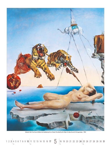 Obrázky: SALVADOR DALÍ, nástěnný kalendář 420x560 mm, Obrázek 9