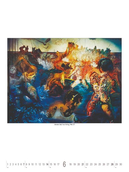Obrázky: SALVADOR DALÍ, nástěnný kalendář 420x560 mm, Obrázek 10
