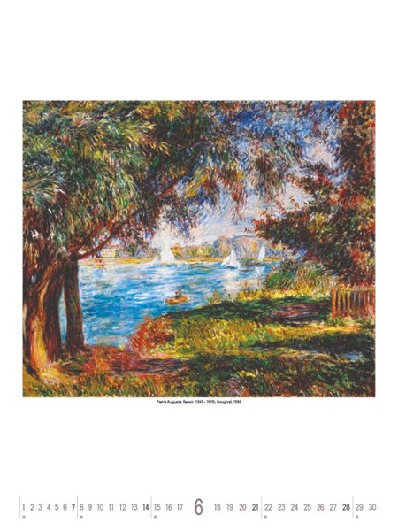 Obrázky: IMPRESSIONISTS, nástěnný kalendář 420x560 mm, Obrázek 10