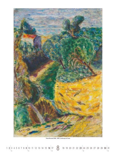 Obrázky: IMPRESSIONISTS, nástěnný kalendář 420x560 mm, Obrázek 12