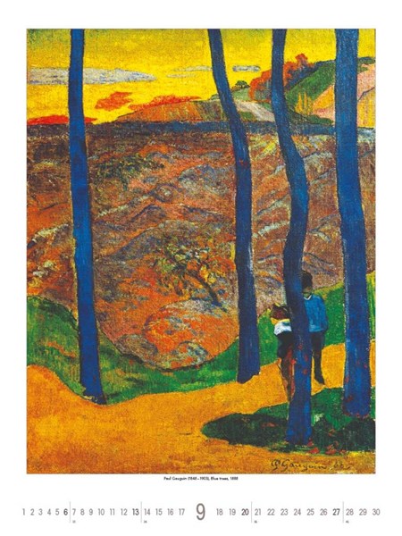 Obrázky: IMPRESSIONISTS, nástěnný kalendář 420x560 mm, Obrázek 13
