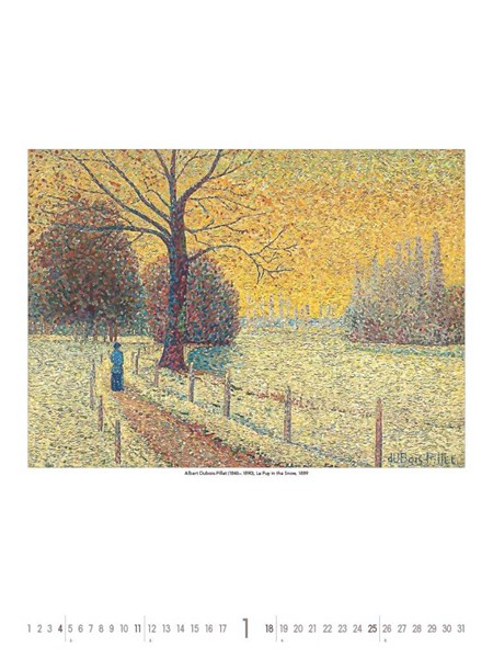Obrázky: IMPRESSIONISTS, nástěnný kalendář 420x560 mm, Obrázek 2