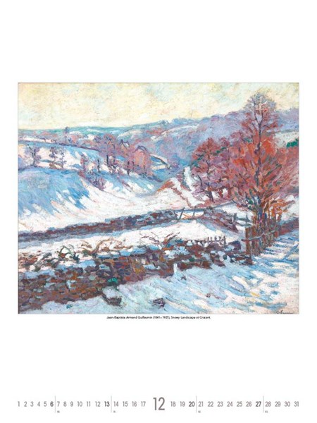 Obrázky: IMPRESSIONISTS, nástěnný kalendář 420x560 mm, Obrázek 5
