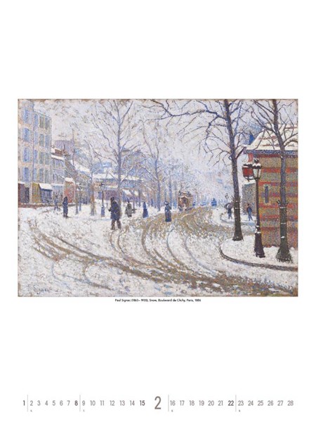 Obrázky: IMPRESSIONISTS, nástěnný kalendář 420x560 mm, Obrázek 6