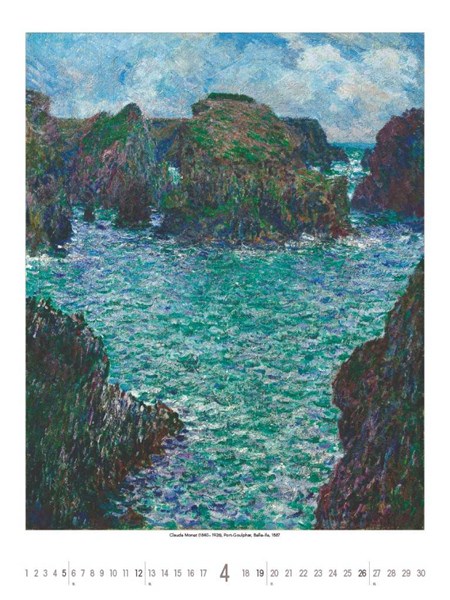 Obrázky: IMPRESSIONISTS, nástěnný kalendář 420x560 mm, Obrázek 8