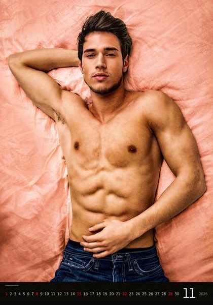 Obrázky: SEXY BOYS, nástěnný kalendář 315x450 mm, Obrázek 12