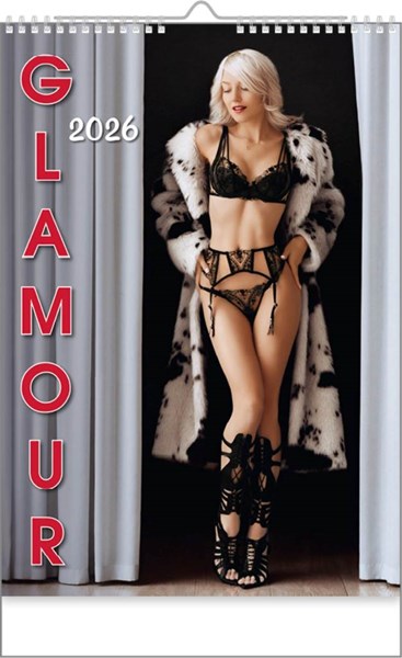Obrázky: GLAMOUR, nástěnný kalendář 340x485 mm